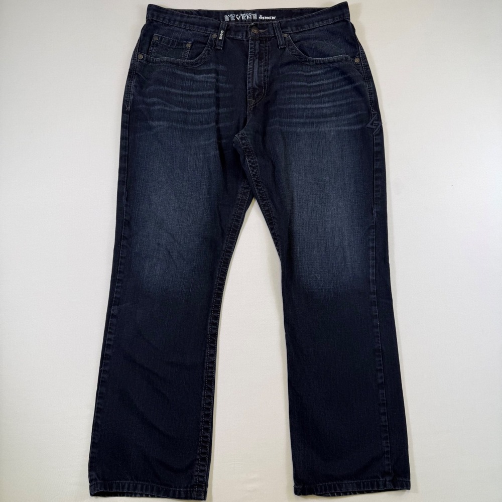 Cinch Garth Brooks Sevens Jeans Mens 36x31 Blue Easy Fit Boot Cut Western Cowboy